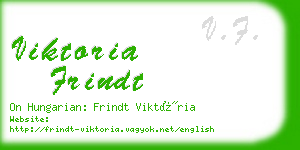 viktoria frindt business card